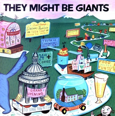 They Might Be Giants - They Might Be Giants - 1987 LP (VG+) ''