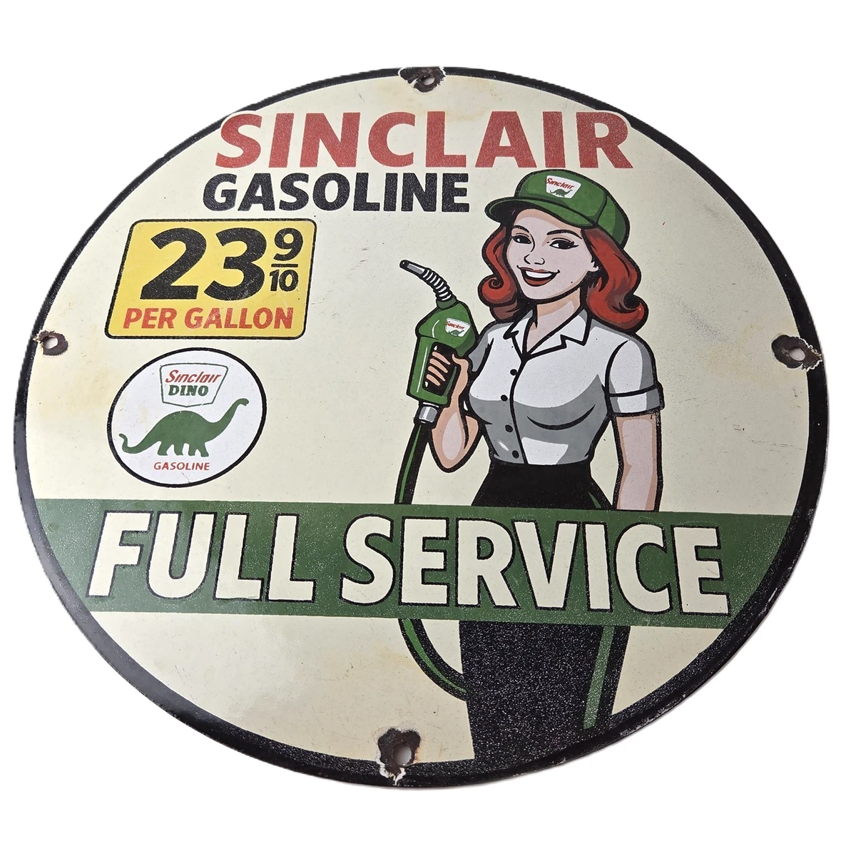 Sinclair Gas Sign In Collectible Gas & Oil Advertising Signs for
