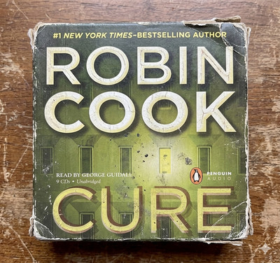 Cure Robin Cook Unabridged Audiobook 9 CDs George Guidall Medical Thriller