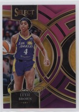 2024 Panini Select WNBA Premier Level Pink & Purple Prizm 76/99 Lexie Brown 11ba