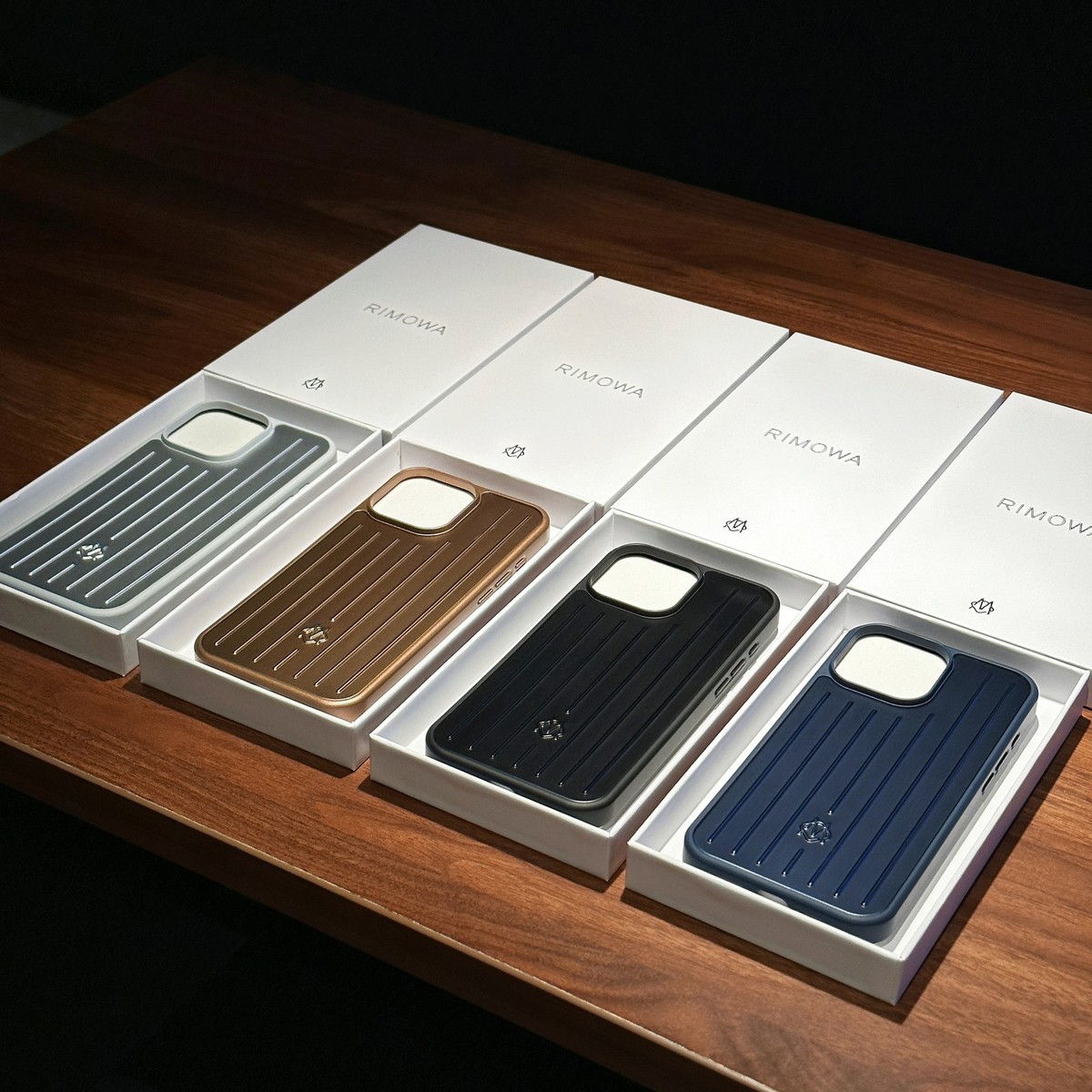 RIMOWA Aluminium Luxury Premium Case For iPhone 15 Pro Max 15 Pro