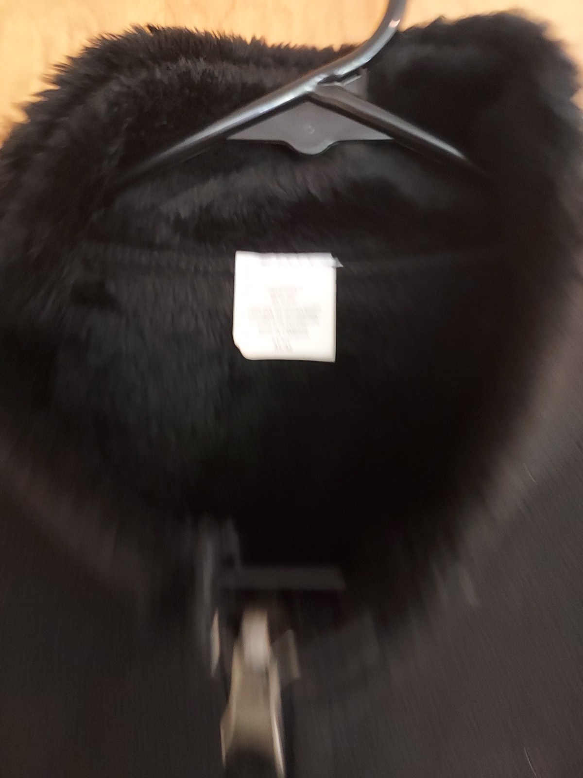 Basic Edition Size Medium Black Fleece Jacket Coa… - image 4