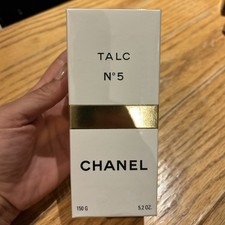 Vintage No5 Chanel Paris Talc 150g Original Packaging