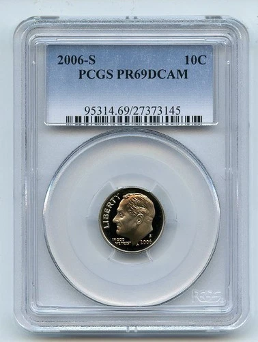 2006-S Roosevelt Dime Proof — photo from the most recent tracked eBay sale