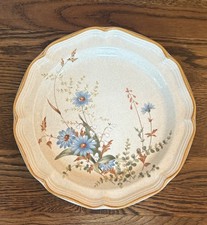 Mikasa Blue Daisies Salad Plate - Ceramic, Microwave & Dishwasher Safe, 8 Inch, Made In Japan