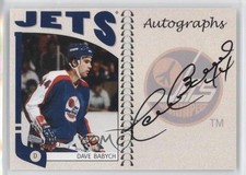 2004-05 ITG Franchises Canadian Edition Auto Dave Babych #A-DBB Auto 2a8