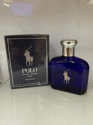 Ralph Lauren Polo Blue 2.5oz Men's edt spray new sealed box