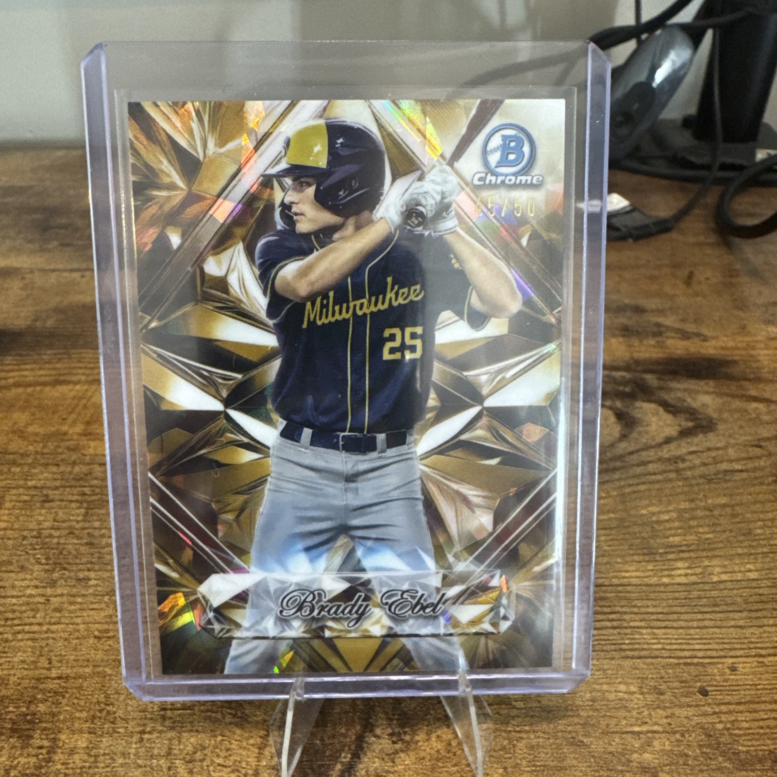 2025 Bowman Draft Sapphire - Sapphire Selections Brady Ebel Gold /50