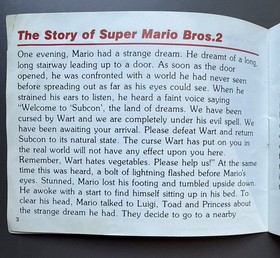 Super Mario Bros 2 (Nintendo NES, 1988) Authentic Cartridge + Manual!!