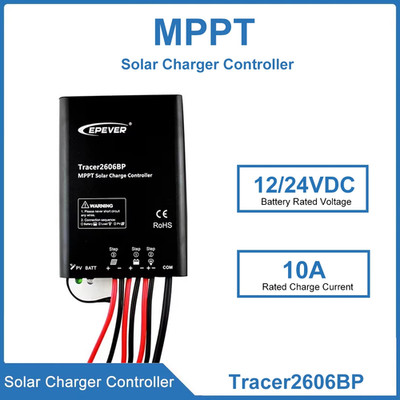 EPEVER TracerBP Series Solar Charger Controller 10A Lithium Battery MPPT Control