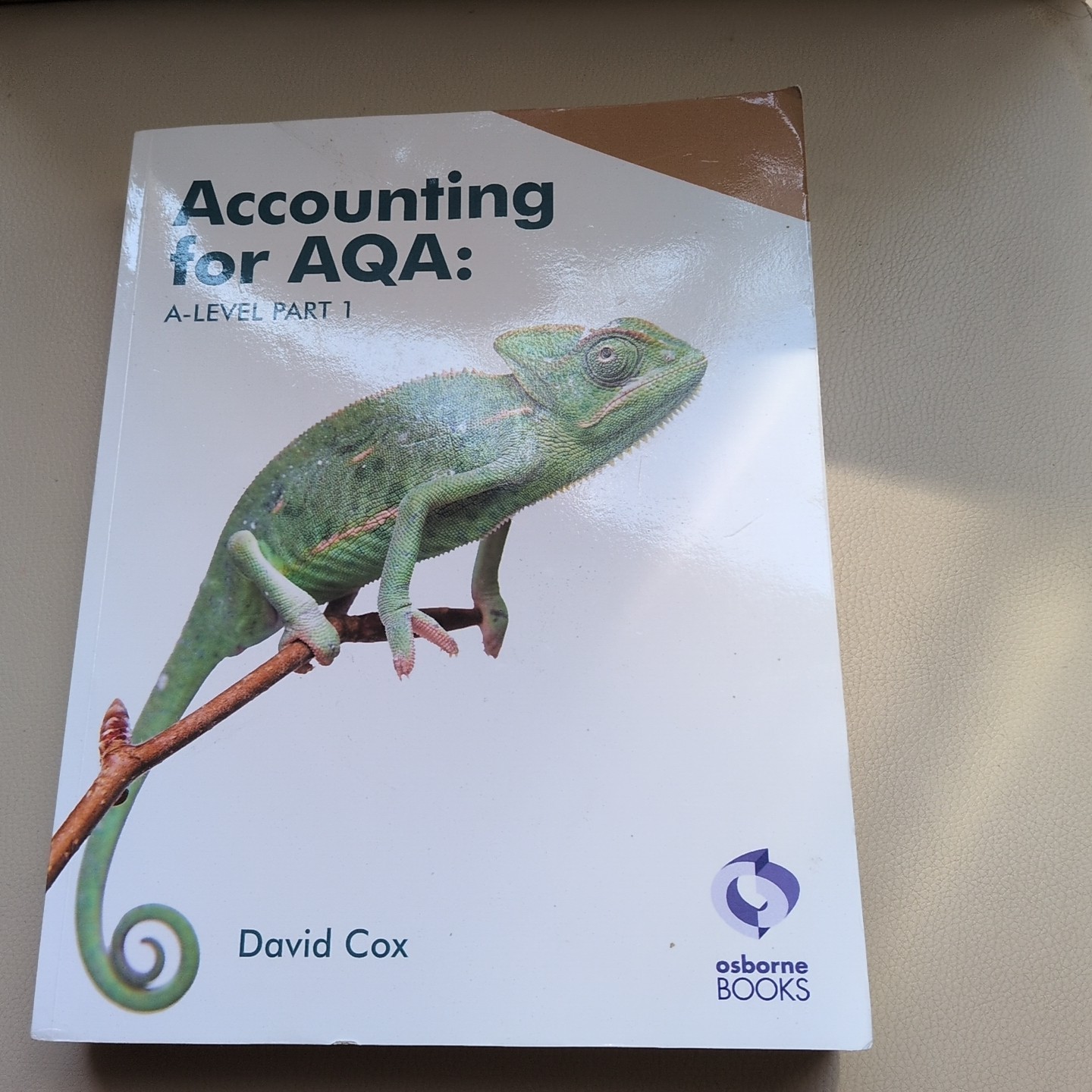 Accounting for AQA A-level Part 1 - Text by David Cox (Paperback Book)