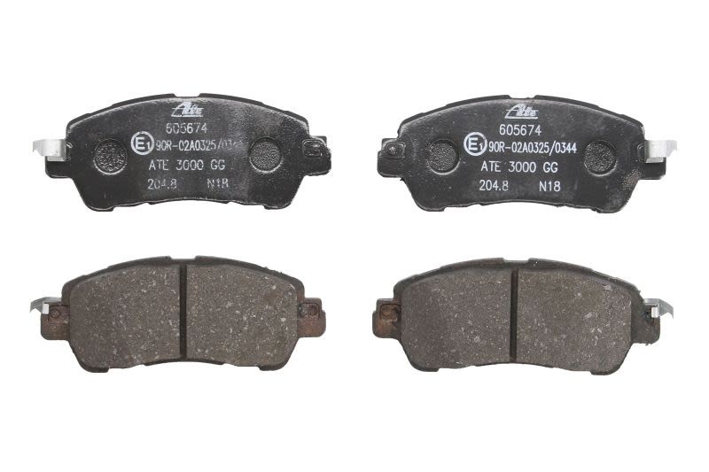 Plaquettes de freins avant TOYOTA Yaris iA ATE 13.0460-5674.2 DL2S