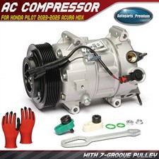 A/C Compressor w/ 6-Groove Pulley for Honda Pilot 2023-2025 Acura MDX 2022-2025