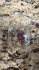 New 3ctw Cushion Cut Redish-Purple Garnet Gemstone — photo 6