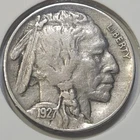 1927-P Buffalo Nickel - XF+ - Full Horn, Bold Date!