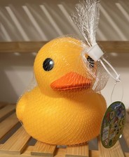 7.2Inch No Hole Yellow Rubber Ducks Large Bath Duck Toys for Toddlers Boys Gi...