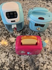 Smart Kitchen Toy Appliance Cooker, Fryer And Toaster