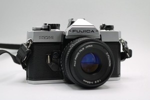 Fujica STX-1 SLR & Fujinon 55mm f/2.2 Lens Vintage 35mm Camera – Film Tested