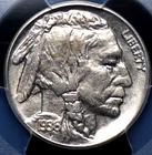 1936 S BUFFALO NICKEL PCGS MS 64 BRIGHT CRISP AND GLOSSY FOIL WRAPPER SHEEN,