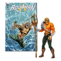 Mcfarlane Toys - Dc Direct Page Punchers Actionfigur & Comic Aquaman 18 Cm