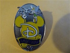 OLD Walt Disney World Pin WDW Ambassador Tokyo Disneyland Tinker Bell Script D