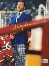 SCOTTY BOWMAN SIGNED 8x10 PHOTO LEGEND BECKETT BAS COA AUTOGRAPH