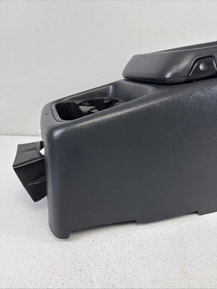 Consola central para camioneta Chevy Silverado GMC 99-02 con portavasos OEM DK gris LEER Foto 3 de 4