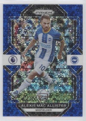 2022-23 Panini Prizm Premier League Breakaway Blue 41/75 Alexis Mac Allister n0c