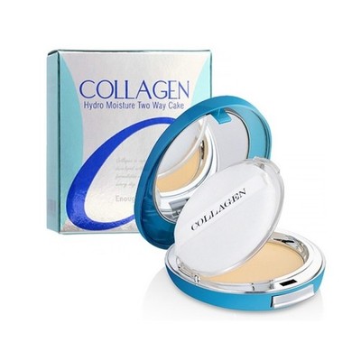 Enough Collagen Hydro Moisture Two Way Cake Pulver + Nachfüllung - Farbton 23