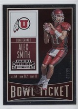 2016 Panini Contenders Draft Picks Bowl Ticket 46/99 Alex Smith #4 1m5u