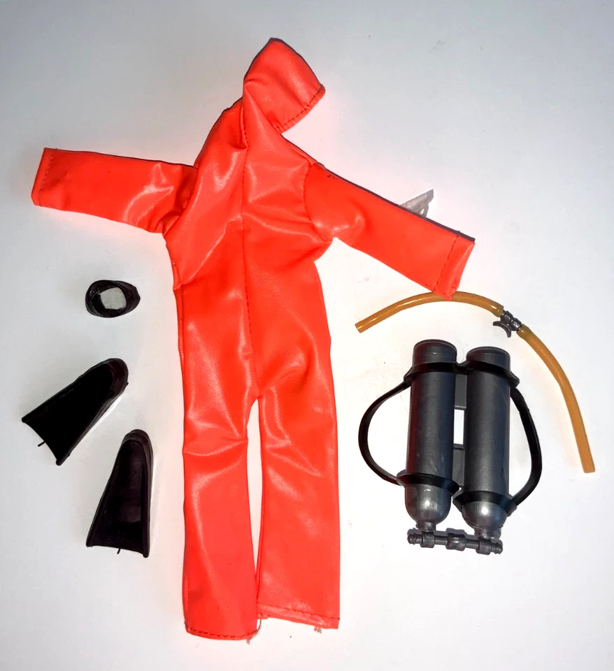 MEGO VINTAGE 1971 ACCIÓN JACKSON FROGMAN CONJUNTO PIEZAS Y ACCESORIOS  Foto 2 de 2