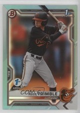 2021 Bowman Draft 1st Edition Sky Blue Foil Reed Trimble #BD-144 00em