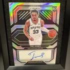 Tre Jones 2020-21 Panini Prizm Silver Penmanship Auto Rookie RC #RP-TJN Spurs