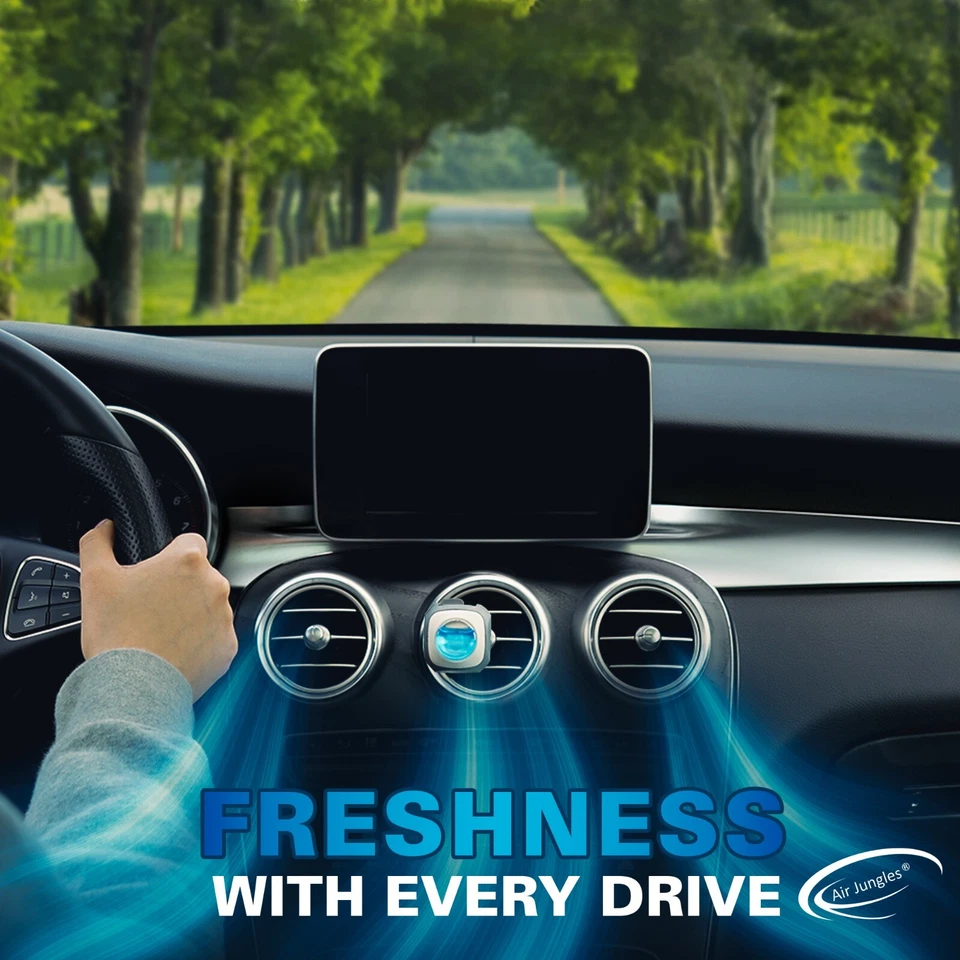 Air Jungles новый автомобильный аромат освежитель воздуха вентиляционный зажим, 6 зажимов, долговечный - Изображение 3 из 4