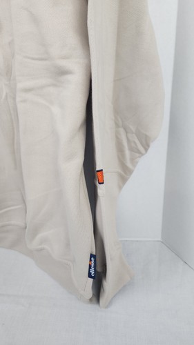 NWT VTG Ellesse Collezioni Tennis Mens Crew Neck Sweatshirt E5035 Large Stone - Picture 3 of 11