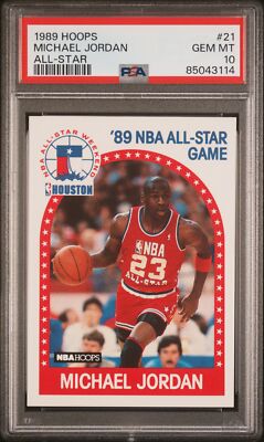 1989 HOOPS ALL-STAR #21 MICHAEL JORDAN PSA 10 | eBay - その他