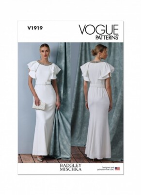 Vogue Schnittmuster 1906 Kleider B5 (8-10-12-14-16)