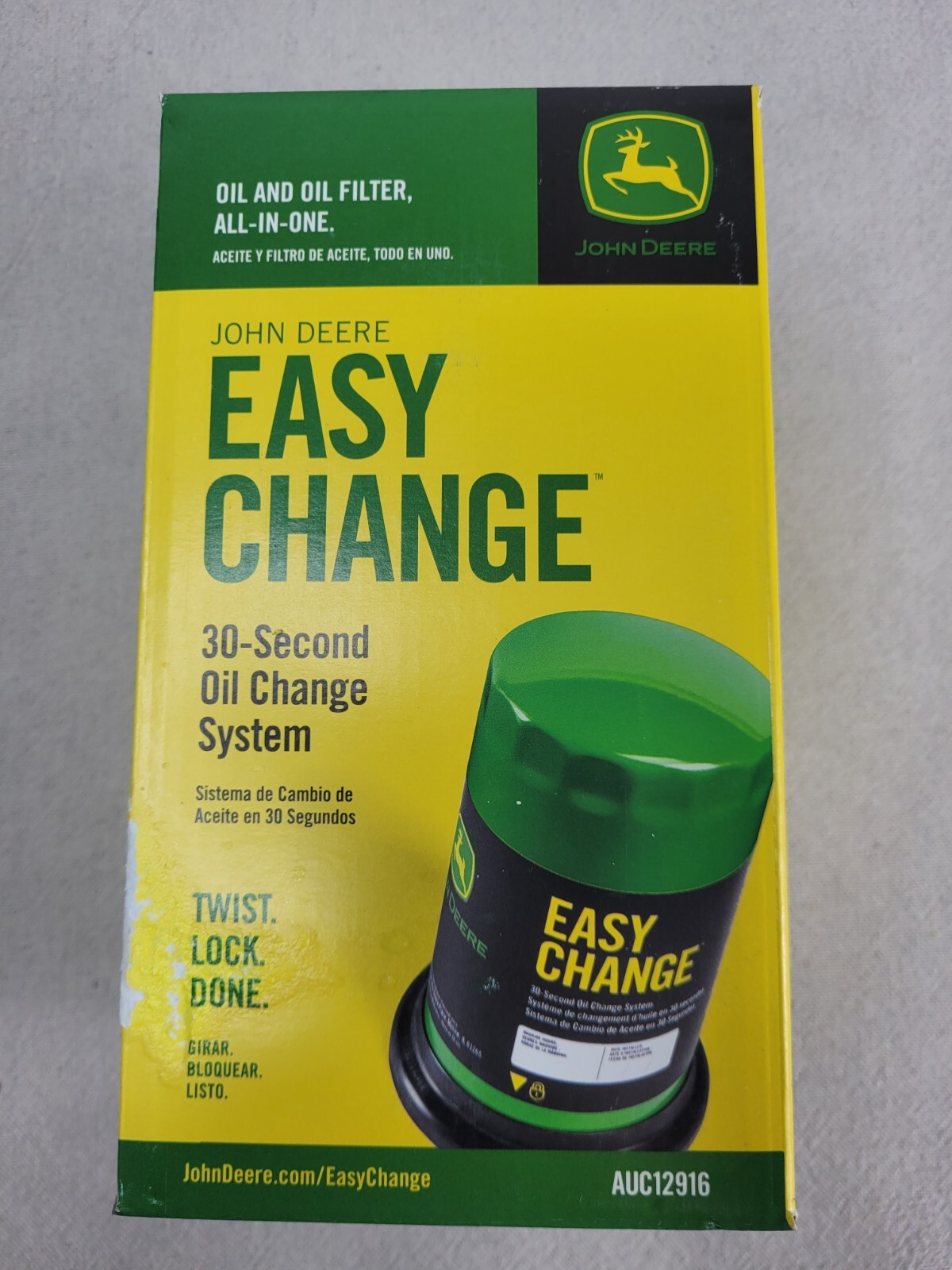 John Deere Easy Change 30Second Oil Change System AUC12916