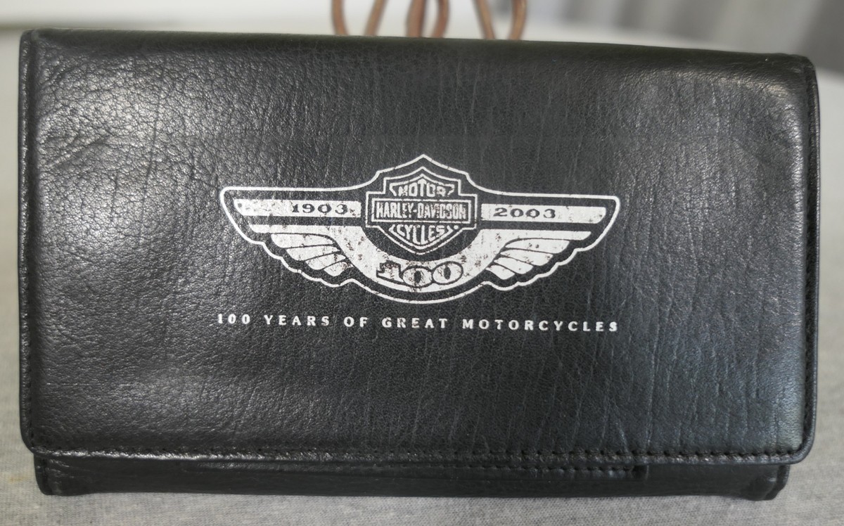 NEW 2003 Harley Davidson Vinyl 100 Year Anniversary Money Credit