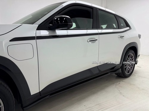 Gloss Black Front & Rear Bumper Lip Side Skirt Roof Spoiler Fits BMW XM 2023-25 - Picture 9 of 18