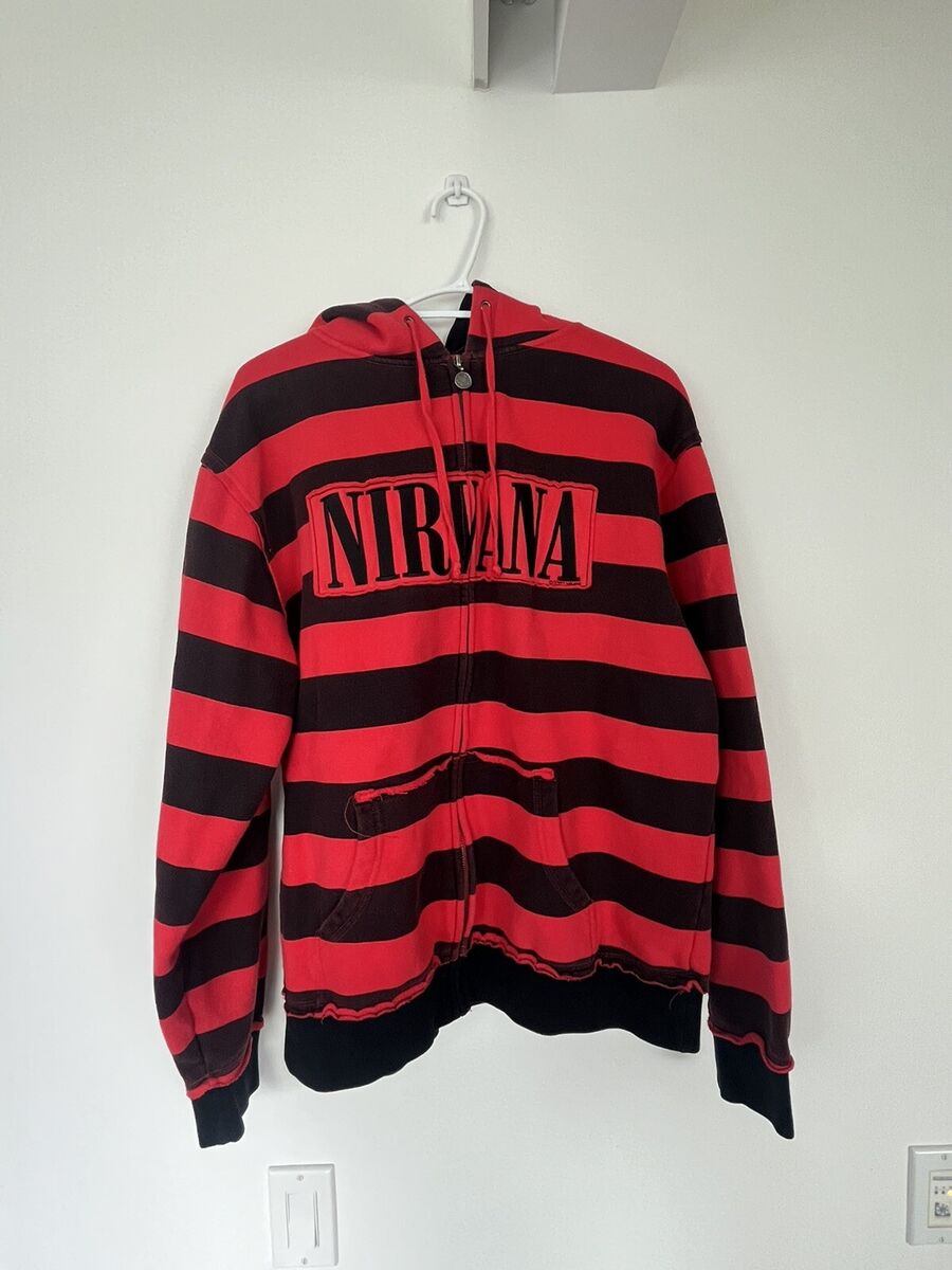 RARE Authentic vintage 2007 Nirvana Kurt Cobain red and RARE Authentic vintage 2007 Nirvana Kurt Cobain red and