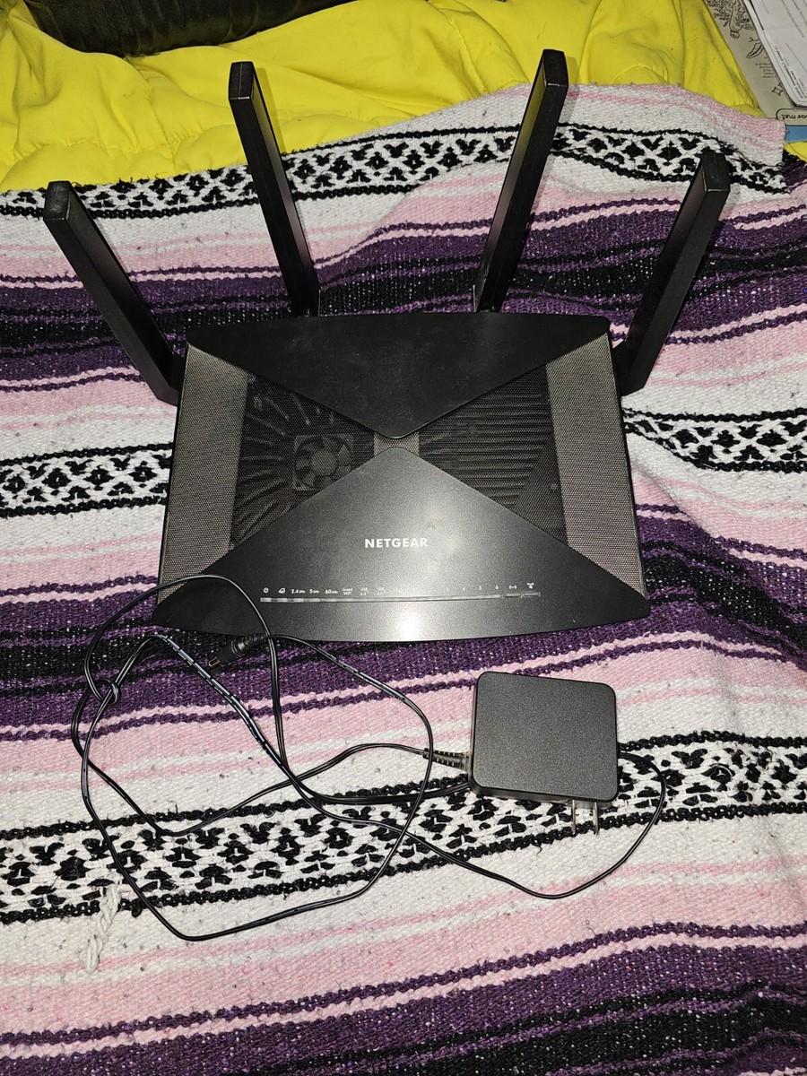 NETGEAR Nighthawk X10 Smart WiFi Router (R9000) - AD7200 | eBay