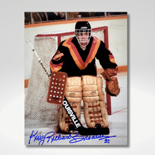 RICHARD ''KING'' BRODEUR (6) Vancouver Canucks Autographed 8x10 Photo