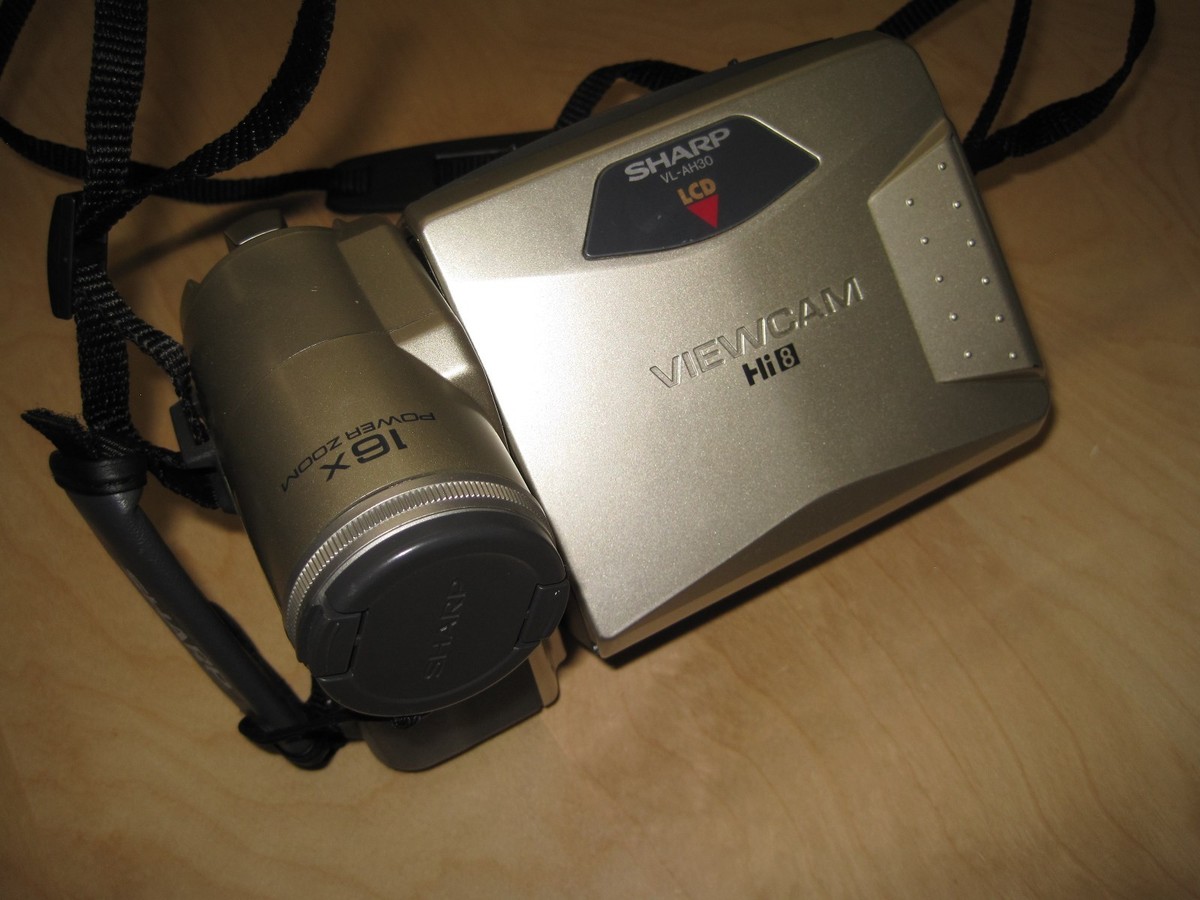 Sharp Viewcam VL-AH30U Video 8 Camcorder | eBay