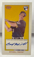 Cal Mitchell 2023 Topps 206 High Series RC Autograph Auto SP  PITTSBURGH PIRATES