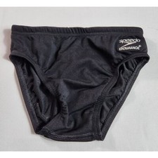 Speedo Men's Swimsuit Brief Endurance The One Size 24 Black