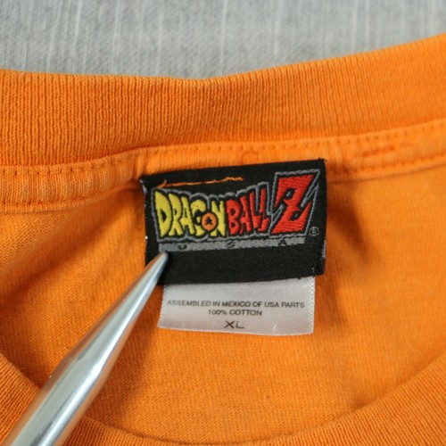 2002 Dragon Ball Z Super Saiyan 3 Shirt Men Sz M Orange KaKarot Goku VTG Tshirt - Picture 4 of 14