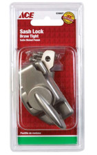 horizontal and vertical sliding windows DRAW TIGHT SASH LOCK SATIN NICKEL NEW