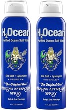 H2Ocean Piercing Aftercare Spray 4oz Pack of 2 Sterile Saline Solution