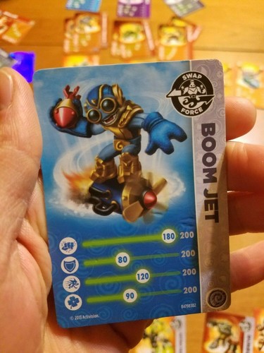 Skylanders Trap Team Giants Spyro's Adventure Swap Force Trading Cards Stats - Picture 213 of 256